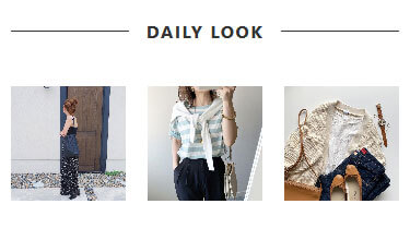 DAILY LOOK／スマホ