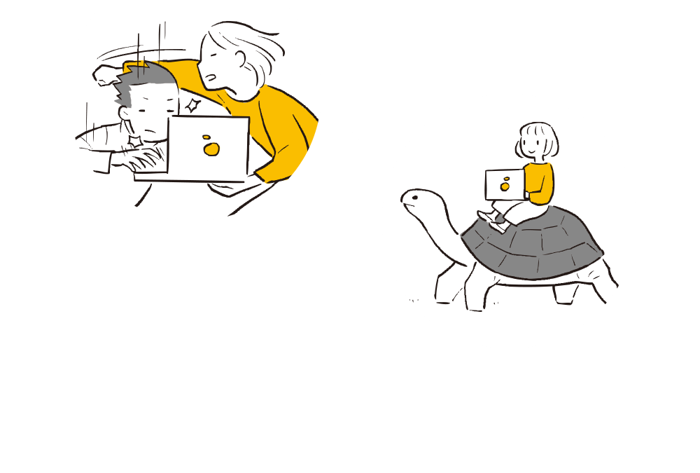 ときには意見が食い違い、ぶつかるときもありますが、冷静に判断しお客様のことを一番に考え、日々取り組んでいます。